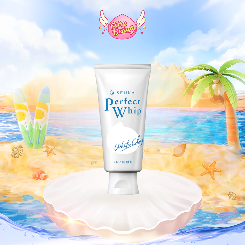 Sữa Rửa Mặt Làm Sạch Da Chết Cho Da Dầu Lỗ Chân Lông To Và Xỉn Màu Perfect White Clay 120g