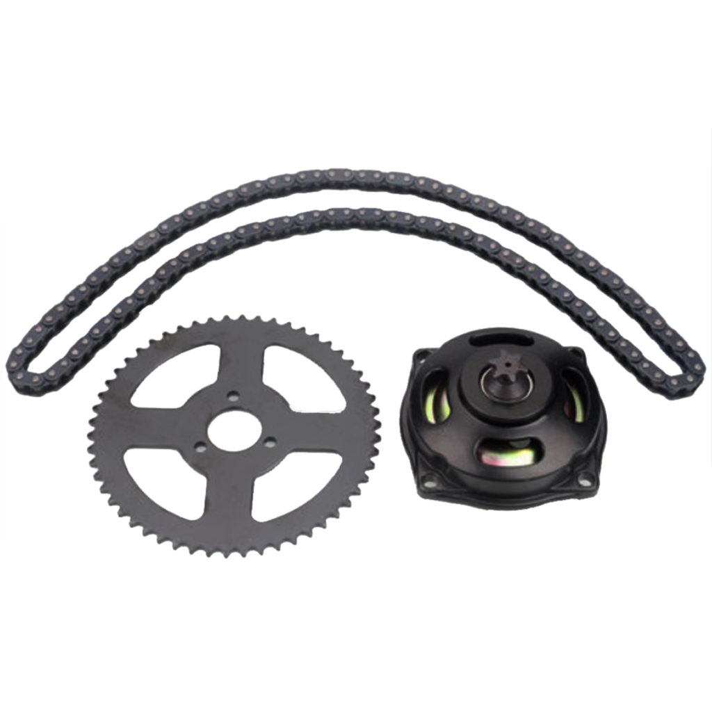 T8F Chain with 54    Sprocket for 47cc 49cc Mini Pocket Bike