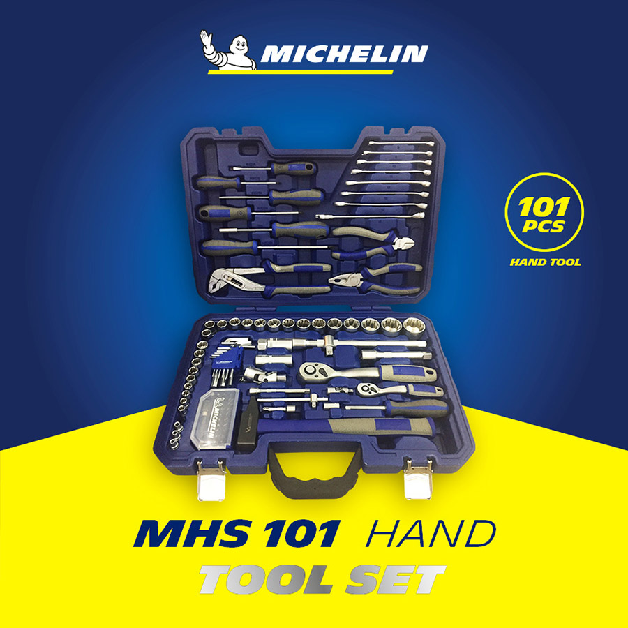 Bộ Đồ Nghề Chuyên Dụng Cho Sửa Chữa Ô tô - Xe Máy - Michelin 101pcs - Hàng Chính Hãng