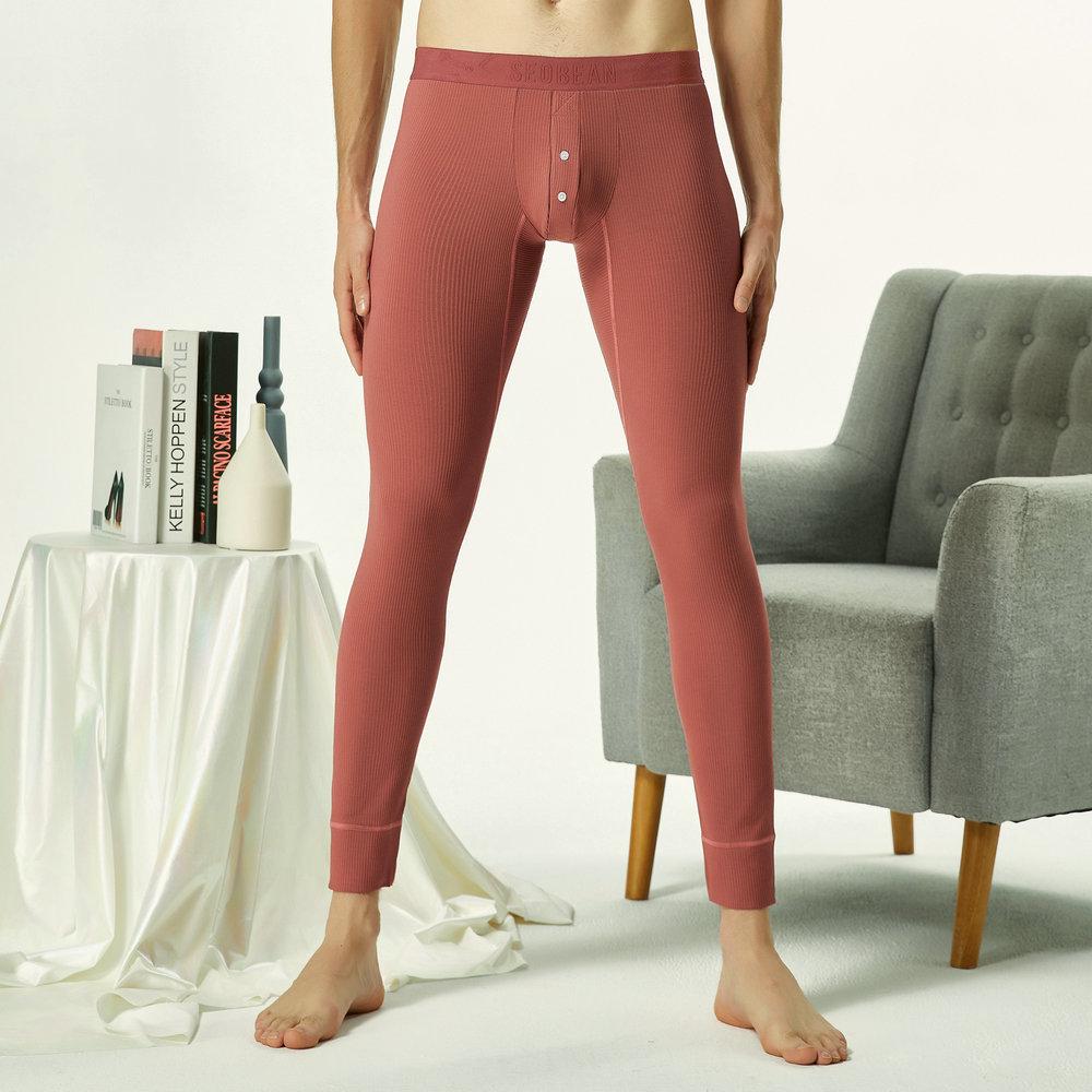 2021 Mới Nam Quần Lót Sinh Nhiệt Đáy Thu Đông Nam Quần Legging Giữ Ấm Quần Nam Chặt Quần Lót Dài Johns Giấc Ngủ