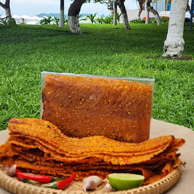 ️ Đặc Sản Nha Trang-Mực Tẩm Gia Vị Cán Mỏng, Cay, Dai, Đậm Đà, Thơm Ngon, Seavy Gói 100g ️