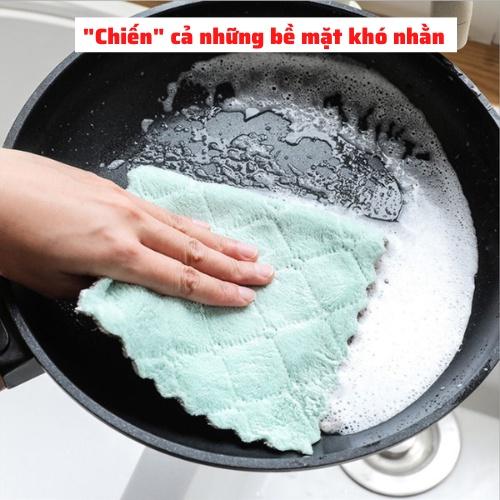 Khăn lau tay lau bêp siêu thấm đa năng lau tay hai mặt cao cấp siêu mềm mại dễ sử dụng cho mọi căn bếp và các bà nội trợ