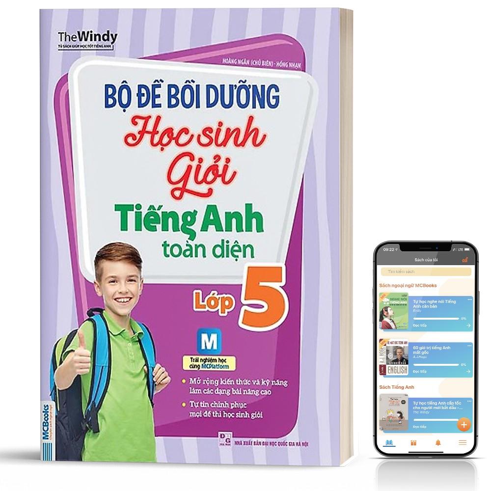 Sách - Bộ Đề Bồi Dưỡng Học Sinh Giỏi Tiếng Anh Toàn Diện - Lớp 5