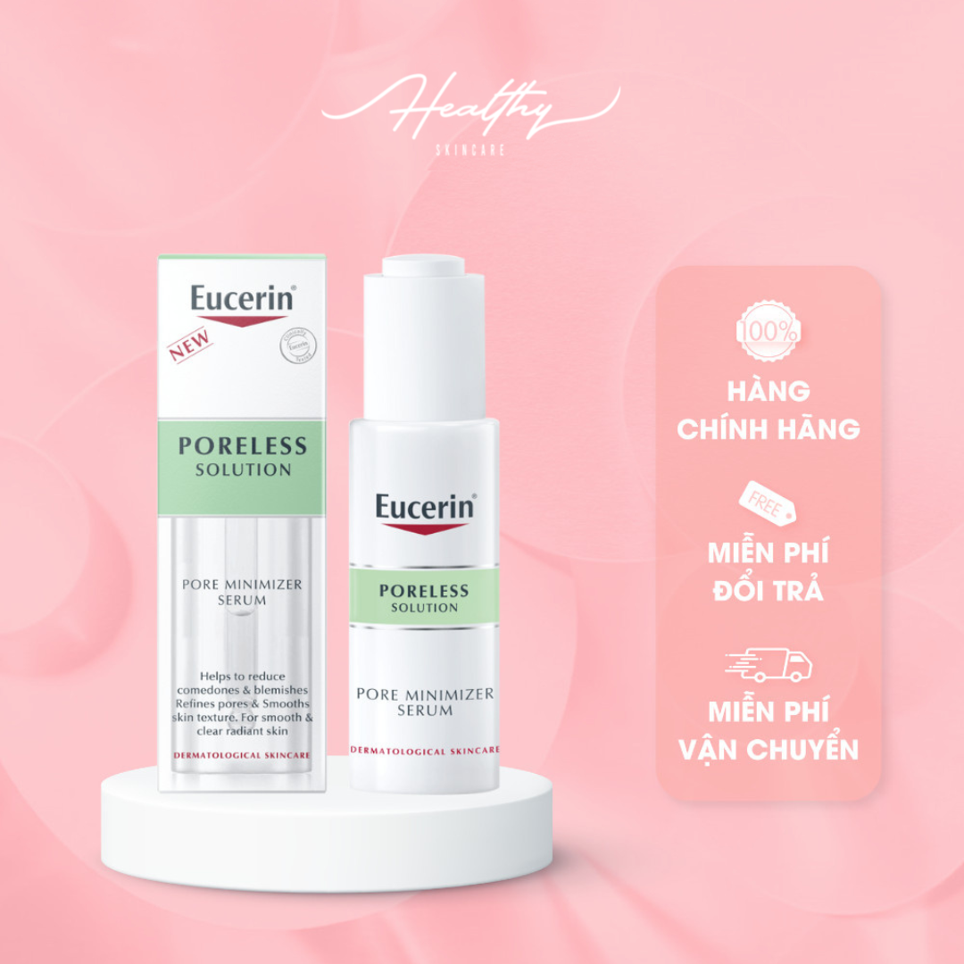 Tinh chất thu nhỏ lỗ chân lông & giảm mụn Eucerin Pro Acne Poreless Serum 30ml