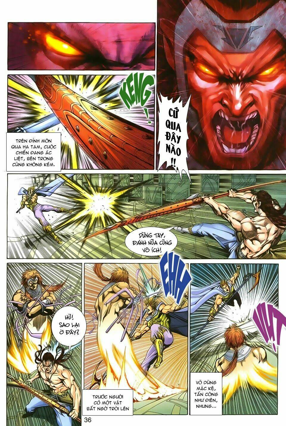 thần binh tiền truyện 1 - đỉnh phong tuyệt chiến chapter 8 34