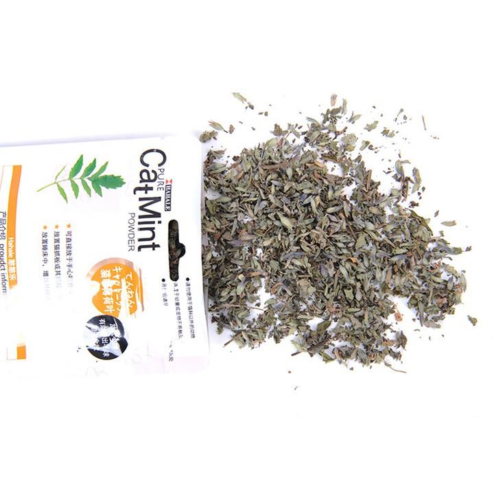 Túi catnip cho mèo, bạc hà mèo Catmint Ngáo Và Gâu Đần 5gr