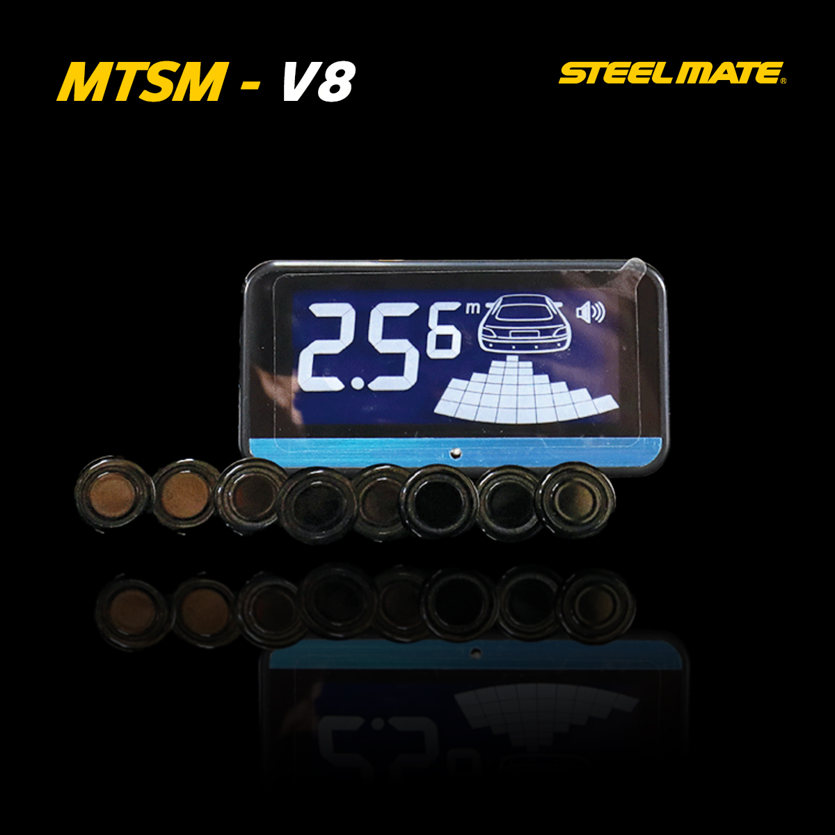 Cảm biến áp lùi STEELMATE MTSM V8 (8 mắt)
