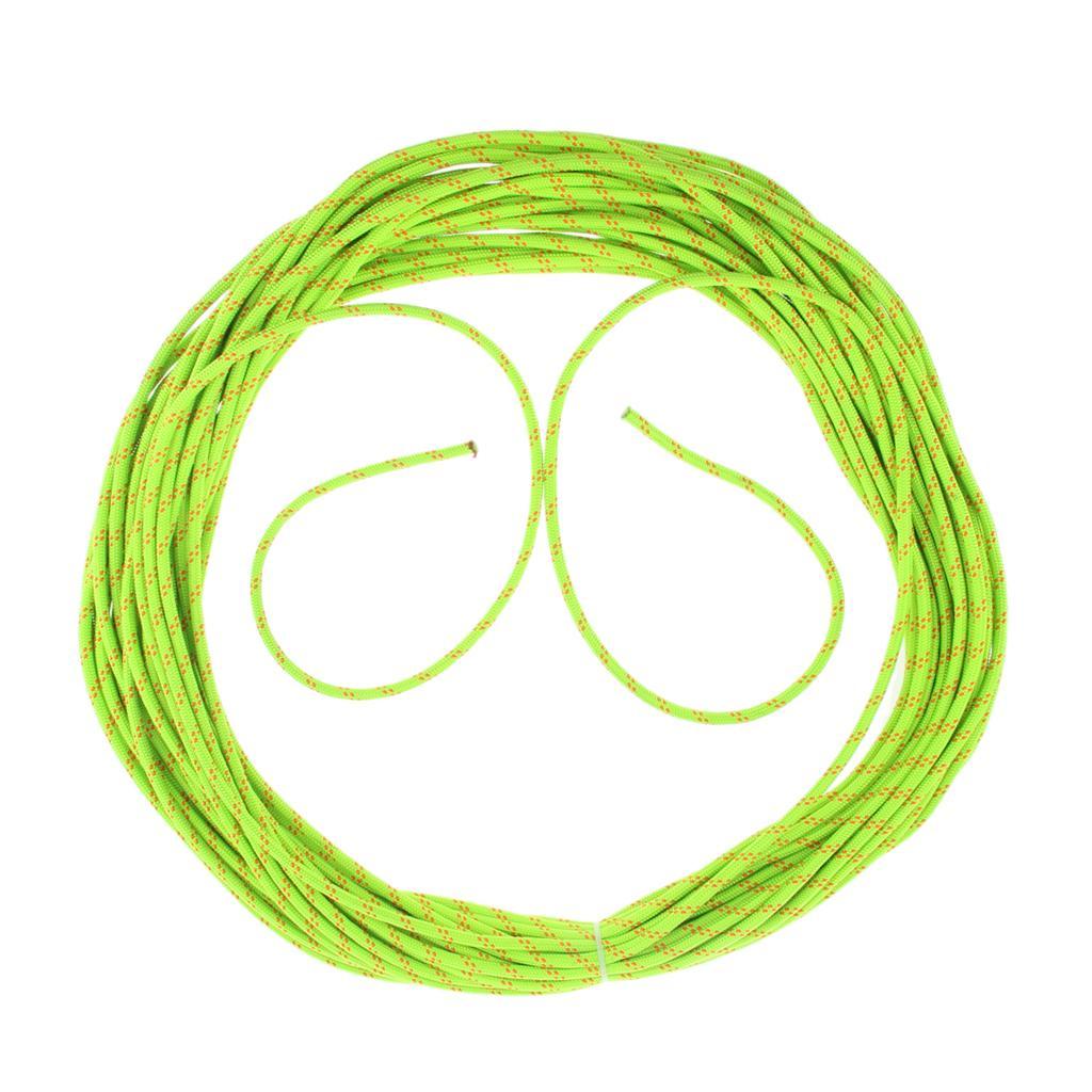 Safety Climbing Auxiliary Rope Knotting Static Cord For Rescue Hiking