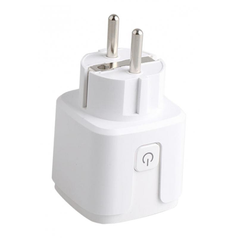 Wireless WIFI Smart EU Plug Switch Remote Control Timing Socket Outlet White