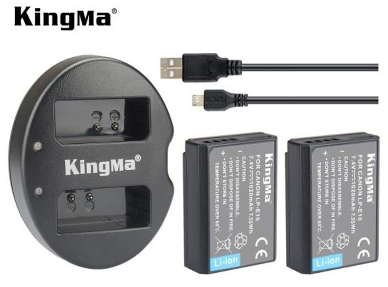 Pin Kingma for Canon LP-E10 - Hàng chính hãng