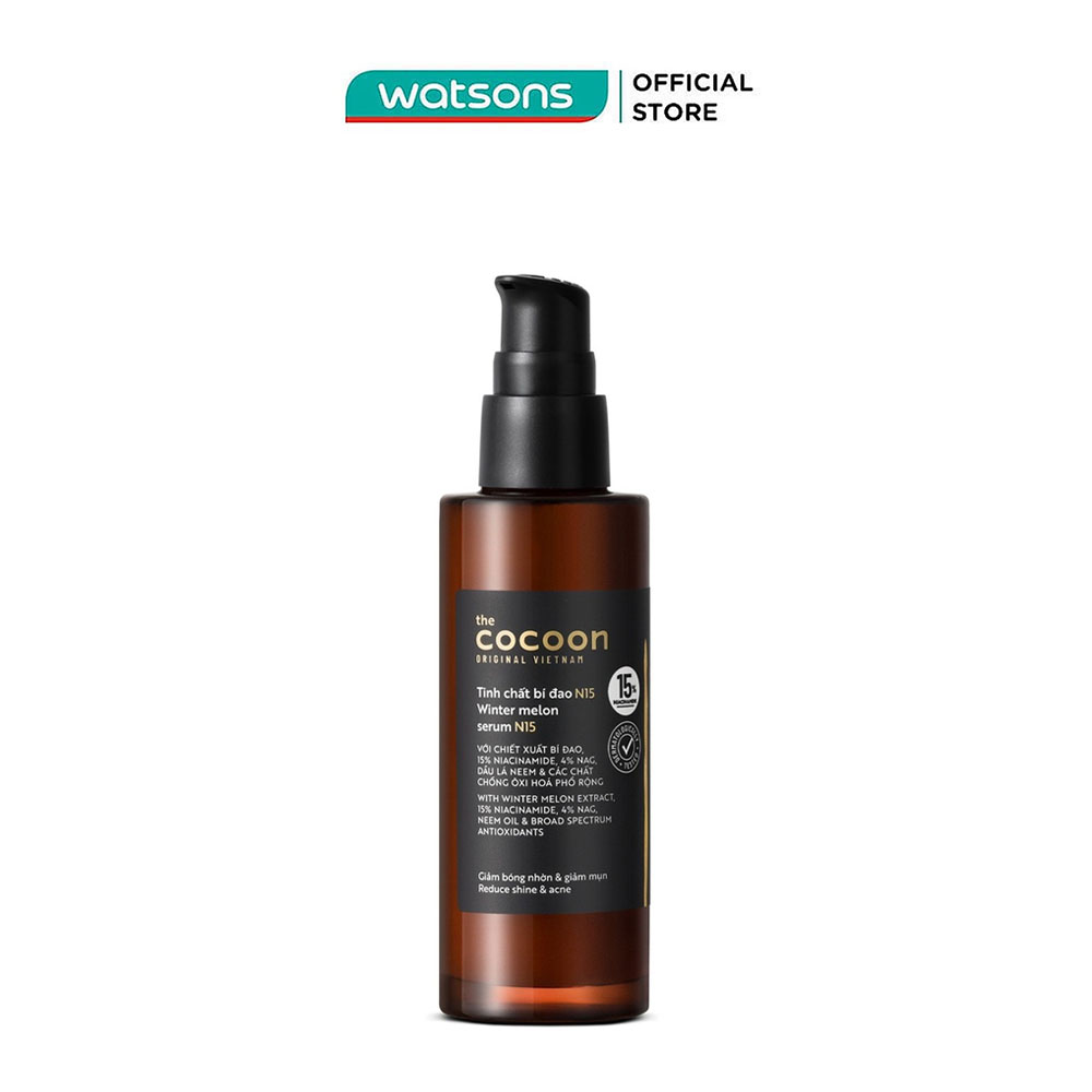 Tinh Chất Cocoon Bí Đao N15 Giảm Bóng Nhờn Và Giảm Mụn 70ml