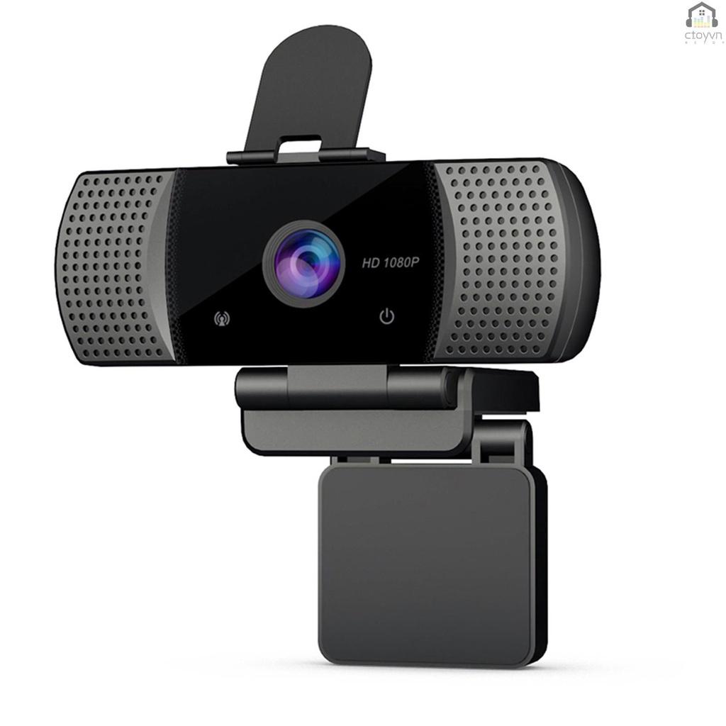 Webcam USB 2.0 toàn diện HD 1080P kèm mic dùng cho laptop