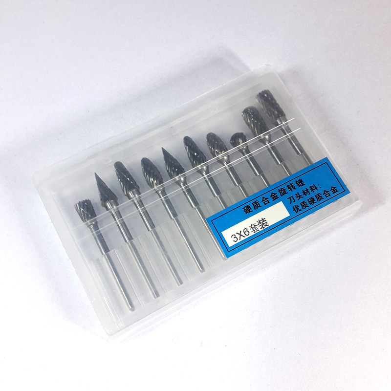 Mũi Mài Wolfram ( Tungsten ) Bộ 10 Cây 3*6mm