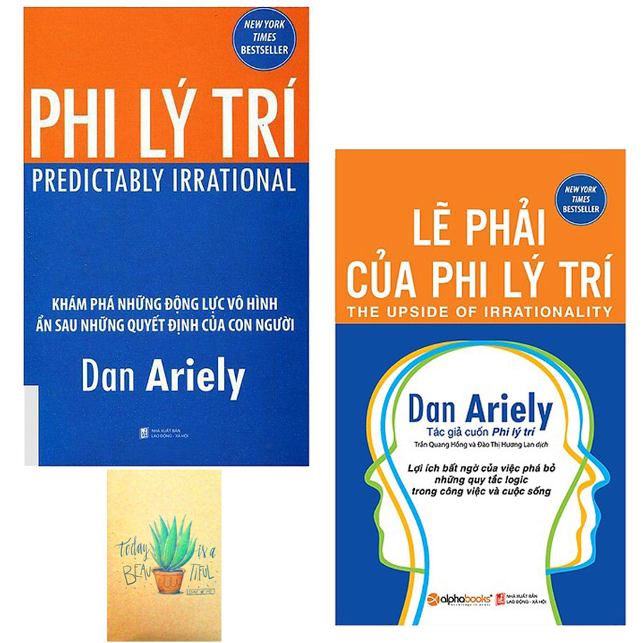 Combo Phi Lý Trí Và Lẽ Phải Phi Lý Trí Tặng Kèm Sổ Tay