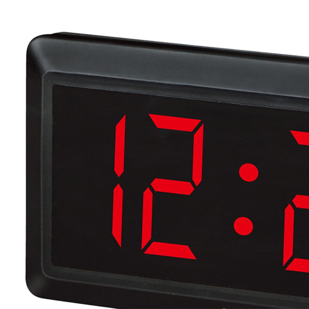 4'' Large LED Display Double Use Electronic Digital Time Desk Clock Wall Clocks 24 Hour Display