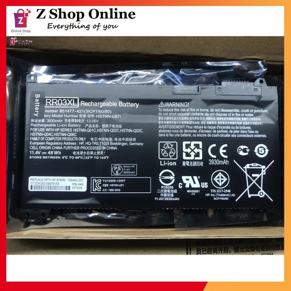 Pin Battery Dùng Cho Laptop HP ProBook 430 440 450 455 470 G4 450 G5 RR03XL Originals