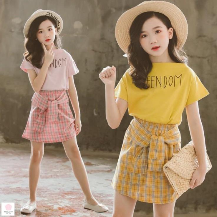 Thời Trang Cho Bé Gái 9 Tuổi (3 - 12 Tuổi) ️ Bộ Đồ Áo Và Váy Hợp Thời Trang  Dành Cho Bé Gái Phong Cách Hàn Quốc