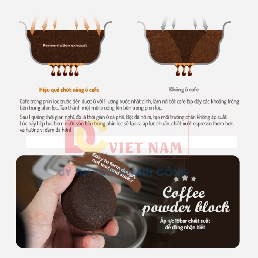 Máy pha cà phê Espresso chuyên nghiệp, thương hiệu Mỹ HiBREW cao cấp - H10A - HÀNG CHÍNH HÃNG