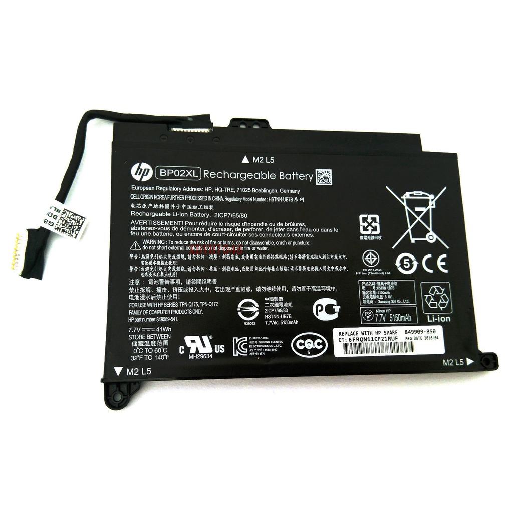 Pin Dùng Cho Laptop HP Pavilion PC 15 15-AU018WM 15-AU010WM 15-AU123CL 15-AW053NR BP02XL BP02041XL 849569-421 849569-541