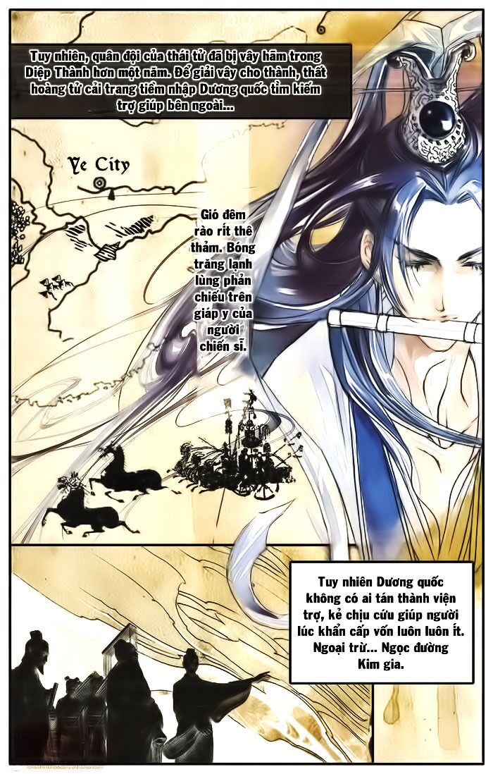 dạ thuyền xuy địch vũ tiêu tiêu: đêm mưa rơi thổi địch trên thuyền chapter 1 2