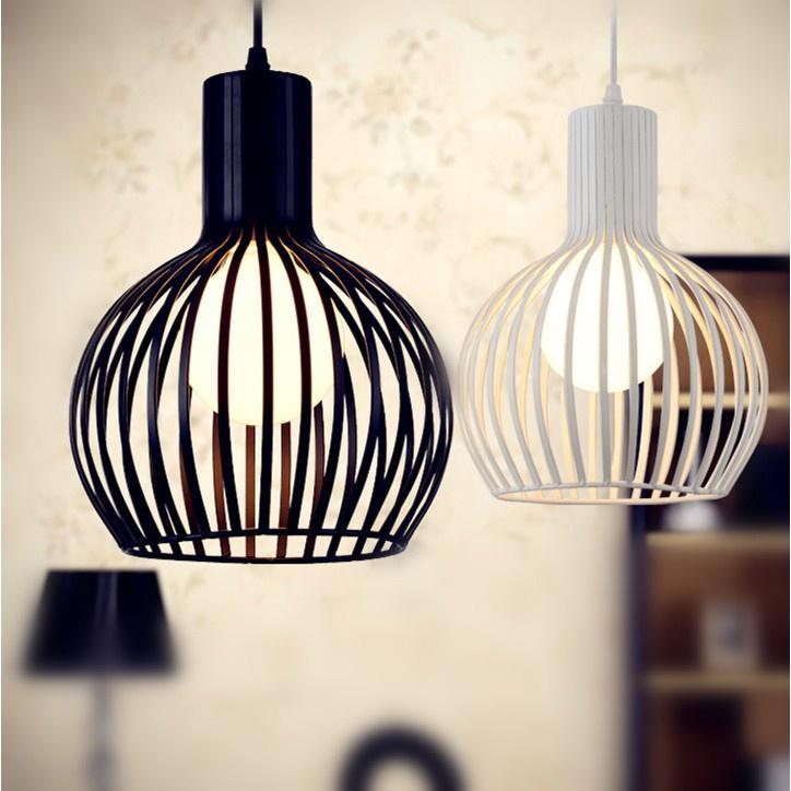 Đèn thả chụp nơm trang trí phòng khách, phòng ăn, quán cafe độc đáo - kèm bóng led