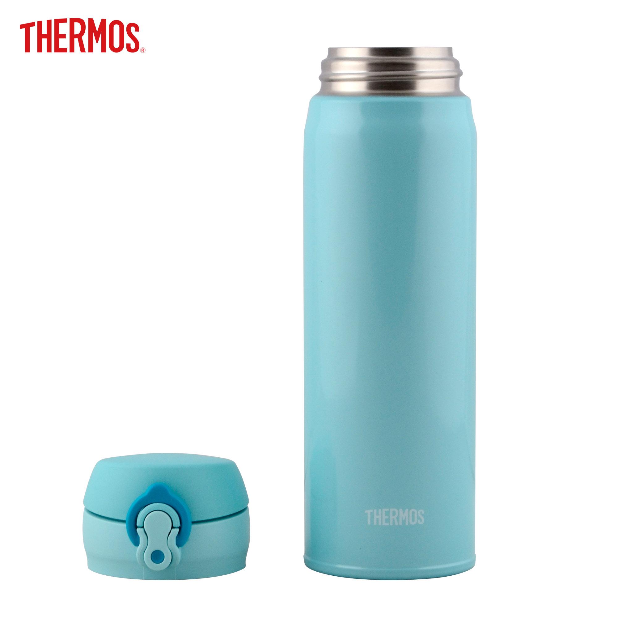 Bình giữ nhiệt Nhật Bản inox Thermos nút bấm 500ml JNL 502 SBR (JNL - 500/2) - Hàng chính hãng