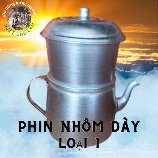 PHIN NHÔM pha caffe đủ cỡ 1 lạng và 2 lạng Không bị méo khi sử dụng chuyên cafe dụng cụ pha chế trà sữa coffe