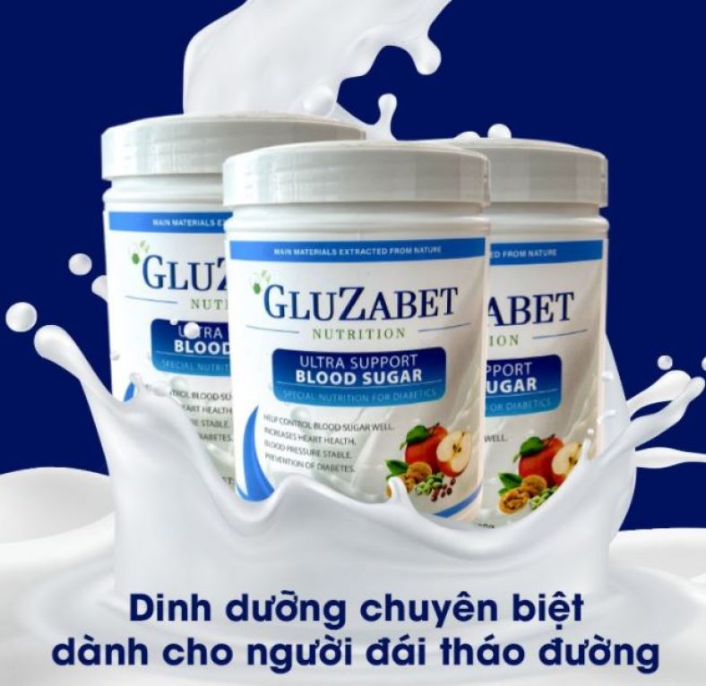 Gluzabet 800G , Sữa Non Dinh Dưỡng Dành Cho Người Tiểu Đường Giúp Điều Hòa Huyết Áp và Ngăn Ngừa Biến Chứng tiểu Đường