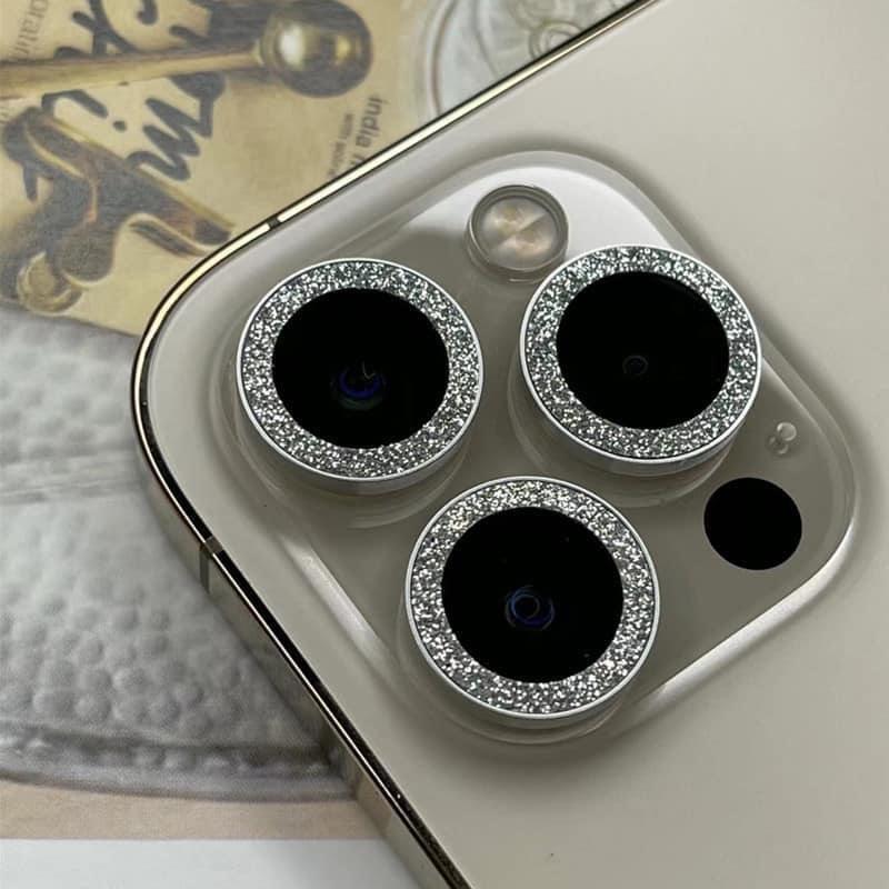 Bộ dán nhũ lấp lánh bảo vệ mắt camera IPhone 12 Pro Max12 Pro,12 12 Mini 11 PRO MAX,chính hãngKuzoom cực nổi bật titan