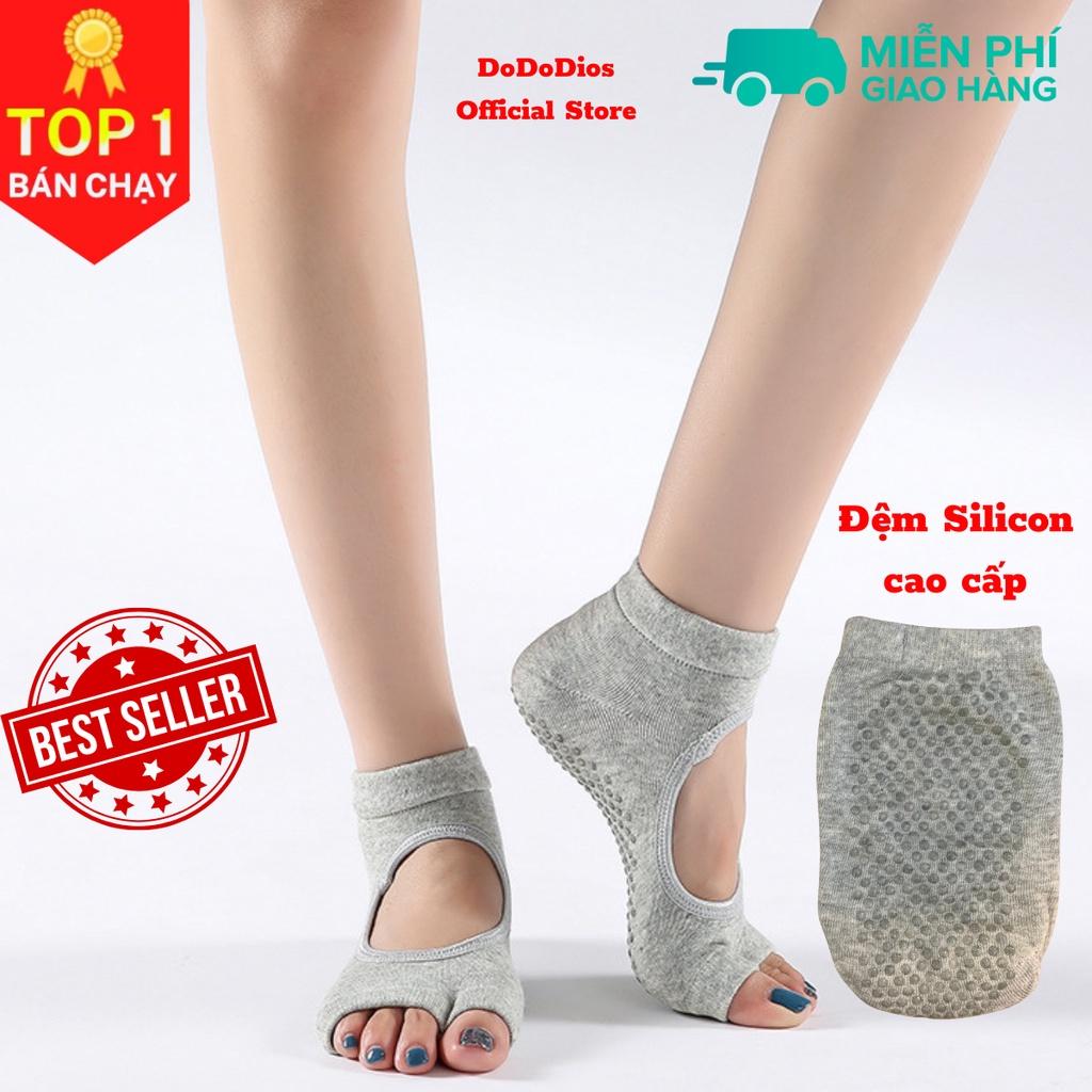 Vớ tập Yoga chống trượt DoDoDios có đính hạt Silicon dẻo tăng độ bám Giúp Bảo Vệ Khi Tập Luyện Yoga