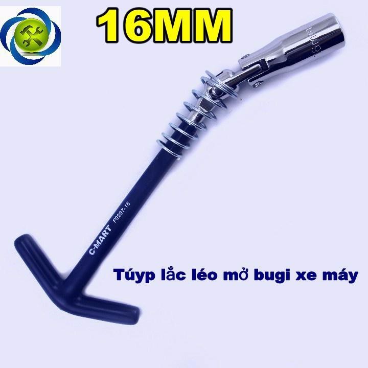 Tuýp tháo bugi xe maý C-Mart F0297 loại lắc léo