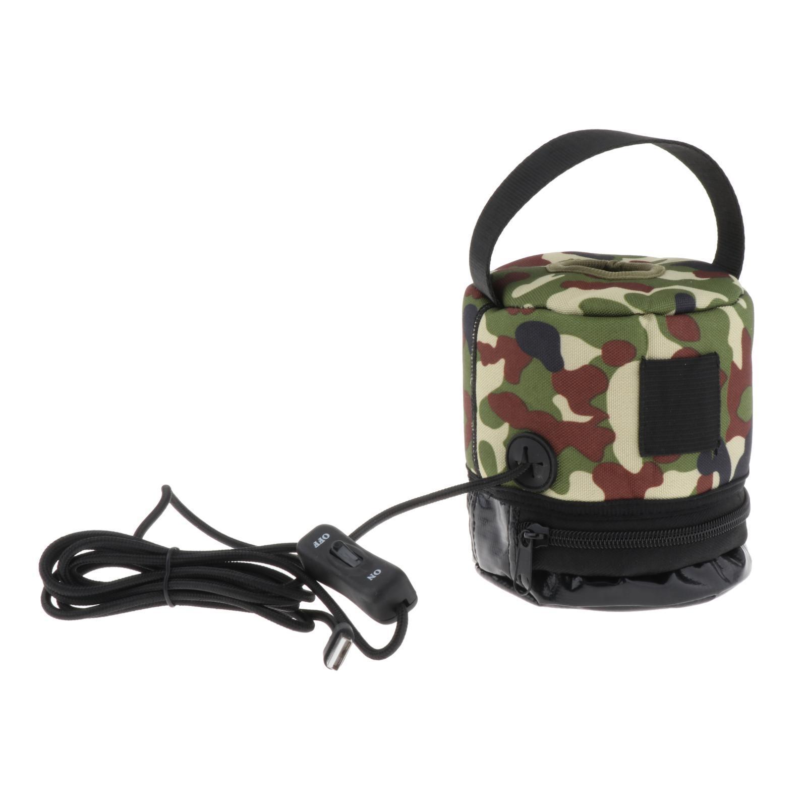 Camping Gas Canister Cover Durable Portable with Handle Fuel Canister Cover