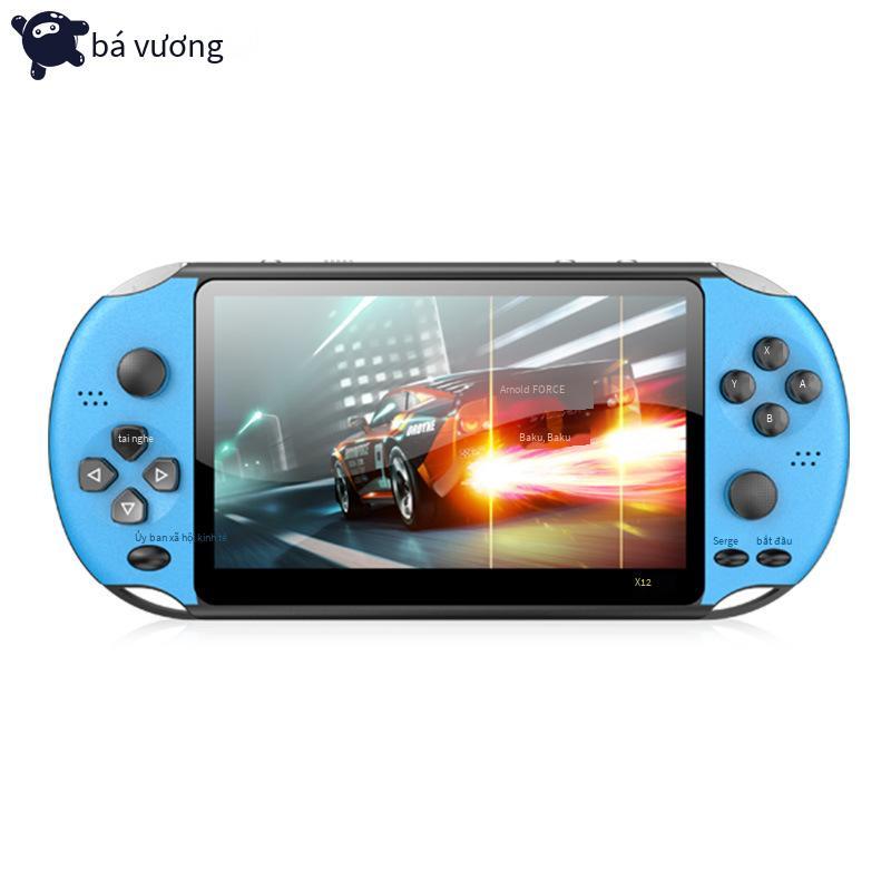 Máy chơi game cầm tay Overlord Boy PSP phong cách mới nhất X12 hoài cổ GBA arcade FC game đỏ trắng máy
