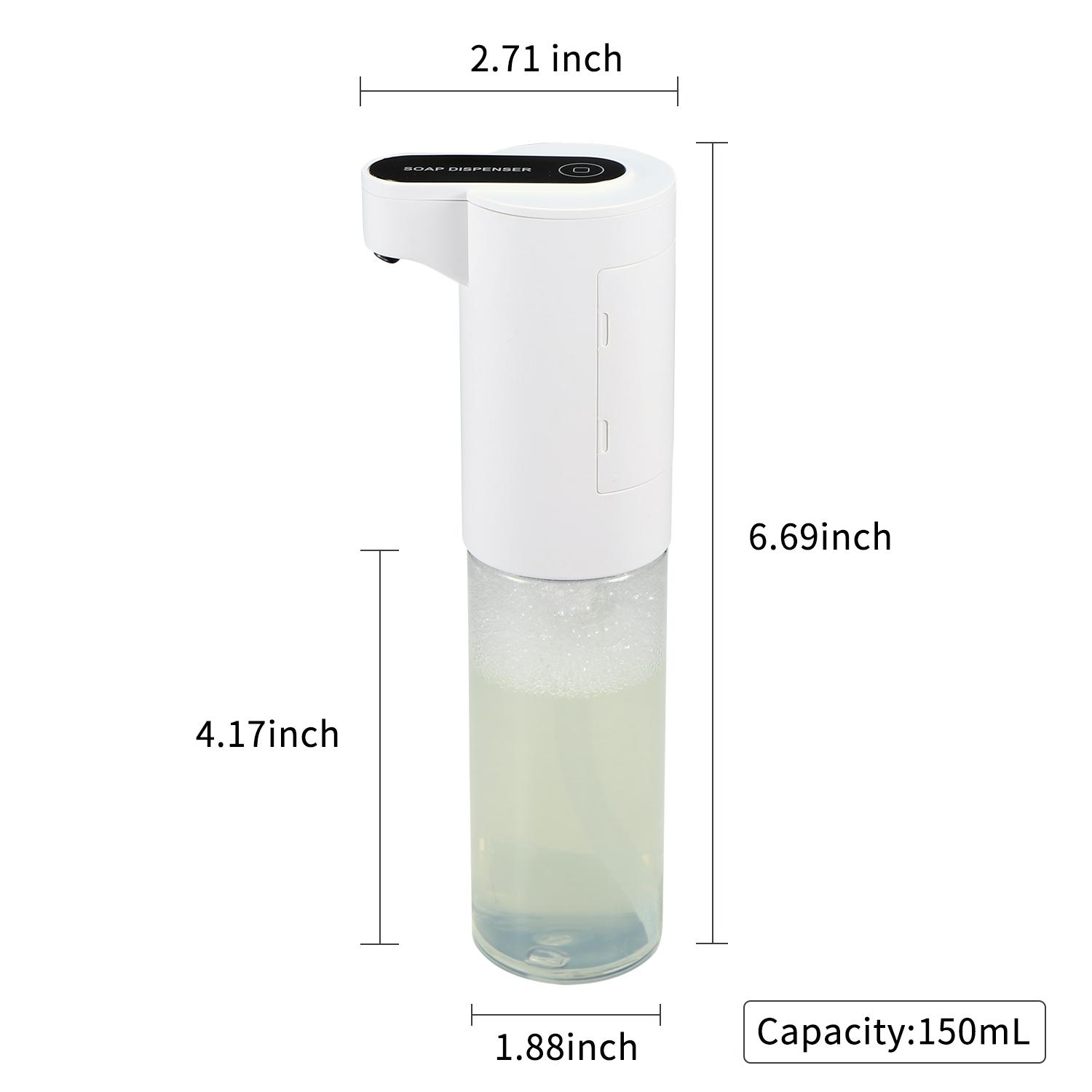 Máy phân phối xà phòng tạo bọt tự động vệ sinh bằng tia hồng ngoại cảm ứng 150ml
