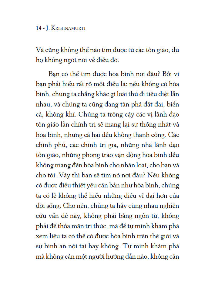 Sách Để Không Còn Xung Đột
