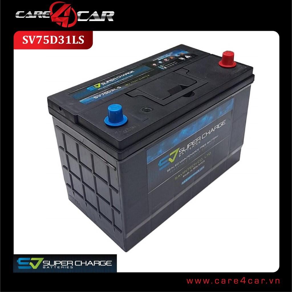 Bình acqui SV SUPER CHARGE, Model: SV75D31LS 75Ah