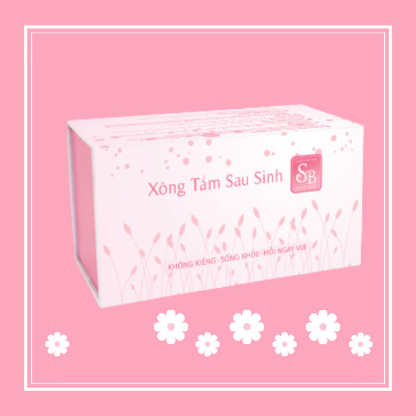 Xông tắm sau sinh SB - hộp lớn