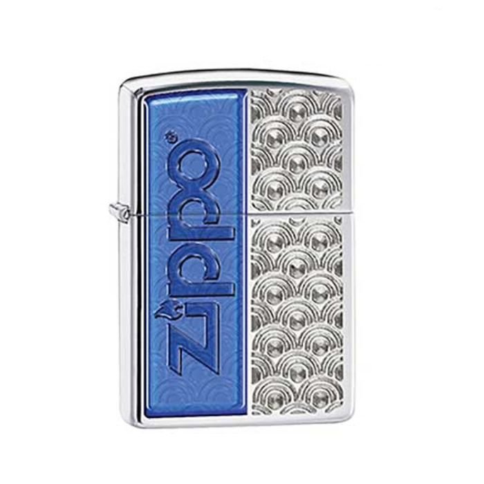 Bật Lửa Zippo Classic High Polish Chrome Special Design Windproof Pocket Lighter Chính Hãng Usa