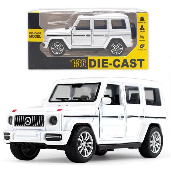 Đồ Chơi Mô Hình Xe Jeep Die-Cast - R Star MB603-1-WH - Màu Trắng