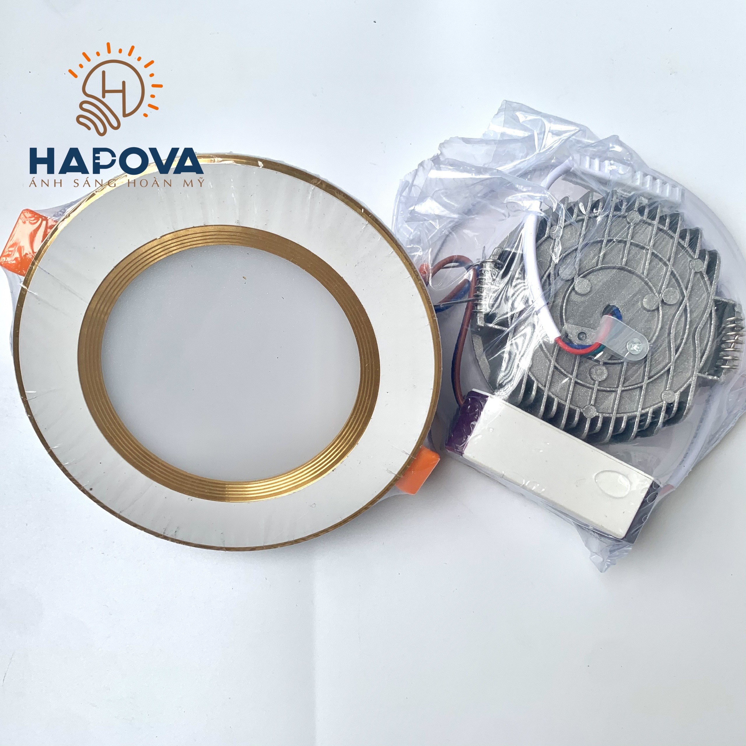 Đèn âm trần, đèn ốp trần phòng khách HAPOVA LONAS AT 02