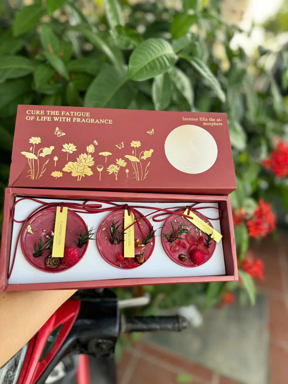 [KoSuyTu] Set 3 Sáp Thơm WIACHNN Bản Đặc Biệt Hương Tự Nhiên Kèm Túi - Thơm, An Toàn, Kèm Túi Làm Quà  Sang Trọng
