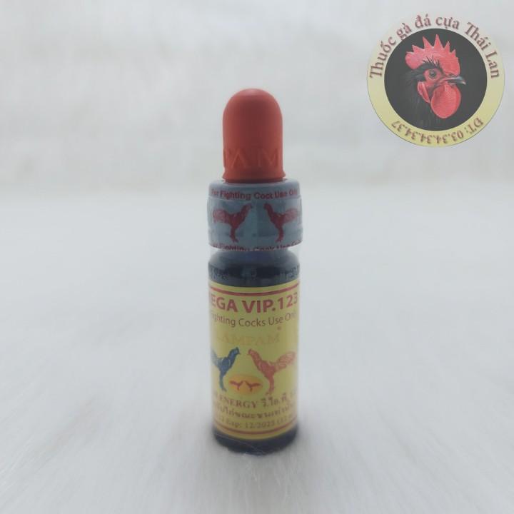 LỌ NGUYÊN 12ML - VIP 123 - tăng lực trước đá 30 phút , bo lớn , hăn gà , hừng gà , hạn chế sặc ối
