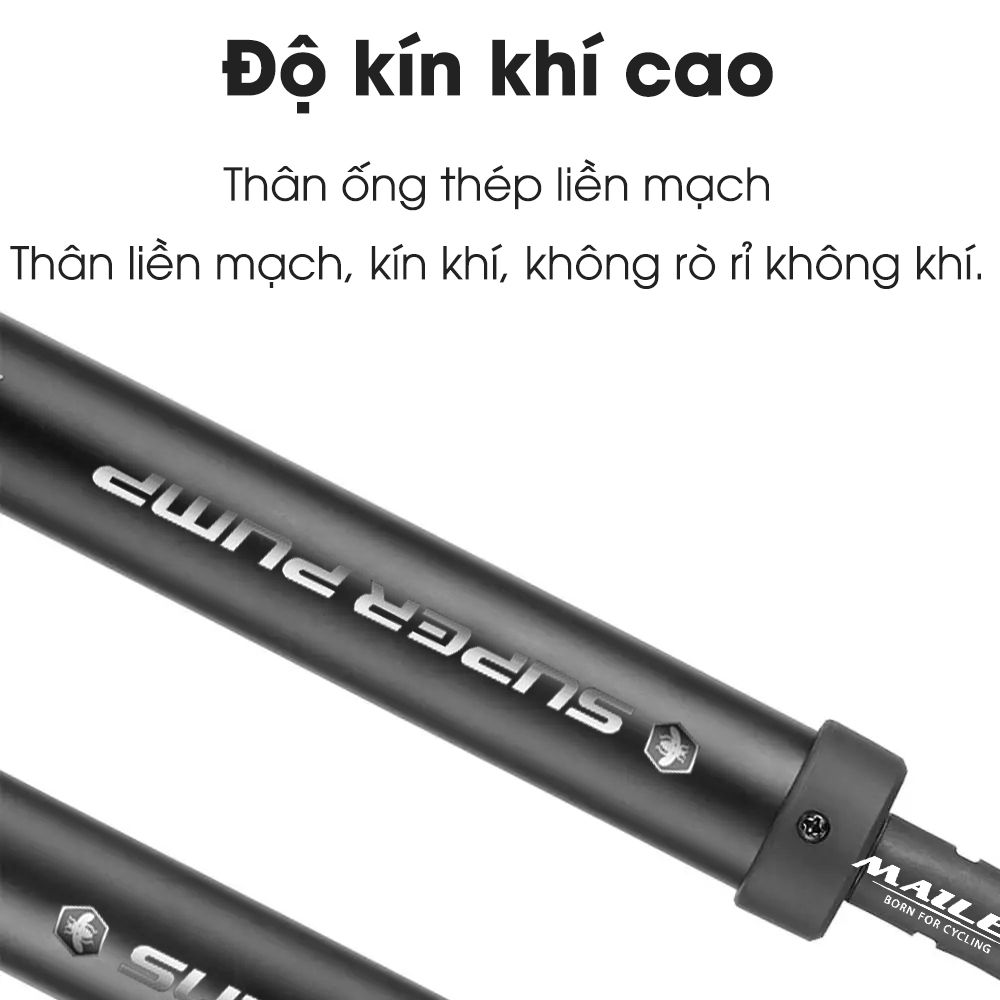 Bơm Bóng Cầm Tay B-310 áp suất 20Psi 1.4 bar, nhỏ gọn di chuyển dùng bơm cho bóng đá, Phao Bơi, Bóng Rổ, Lốp Xe đạpvà Bóng Thể Thao khác (kèm các phụ kiện) - Mai Lee