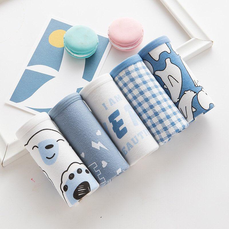 Quần lót cotton nữ dễ thương mẫu gấu bắc cực
