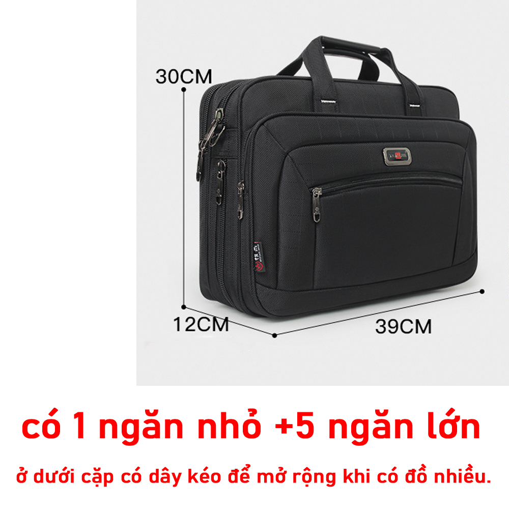 Túi xách laptop văn phòng 15-inch,có 5 ngăn lớn và 1 ngăn nhỏ, tiện dụng và chống nước 98303