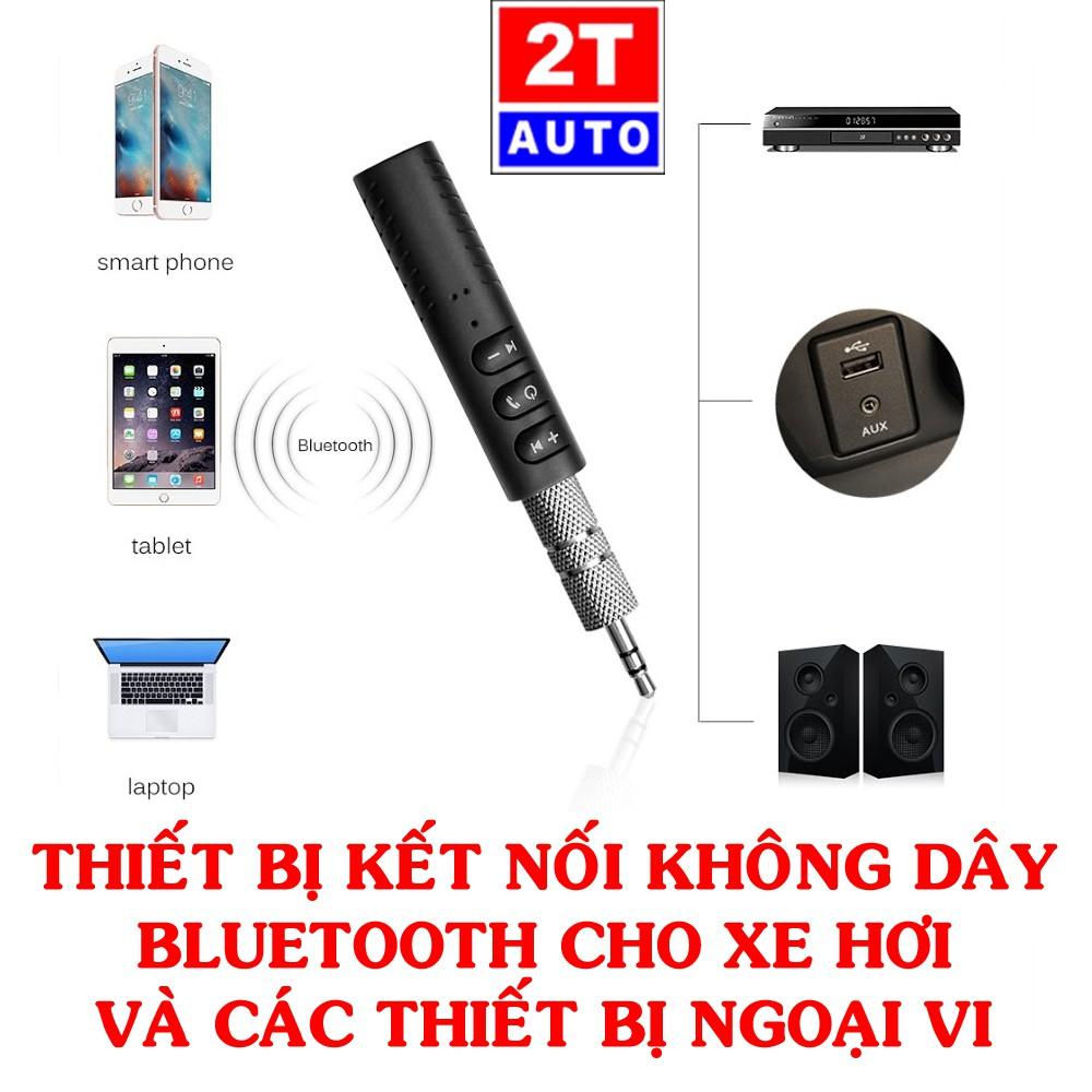 Thiết bị adapter kết nối Bluetooth cho xe hơi, điện thoại rảnh tay, nghe nhạc không dây: SKU:317
