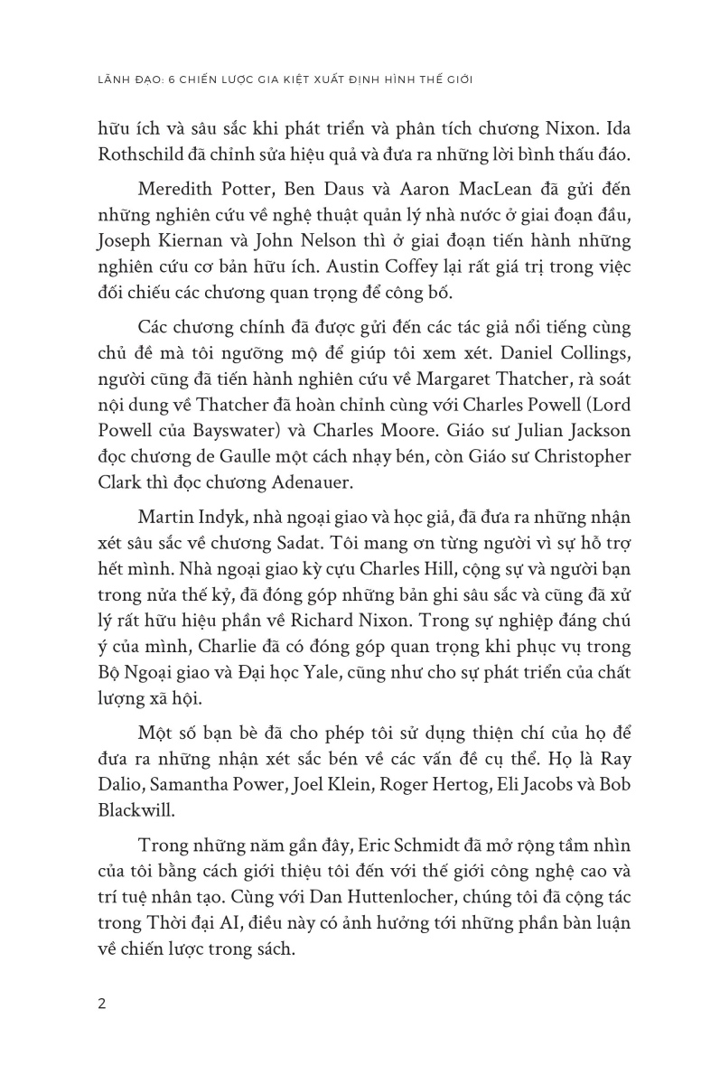 Leadership - Lãnh Đạo - 6 Chiến Lược Gia Kiệt Xuất Định Hình Thế Giới (Bìa Cứng) - AL