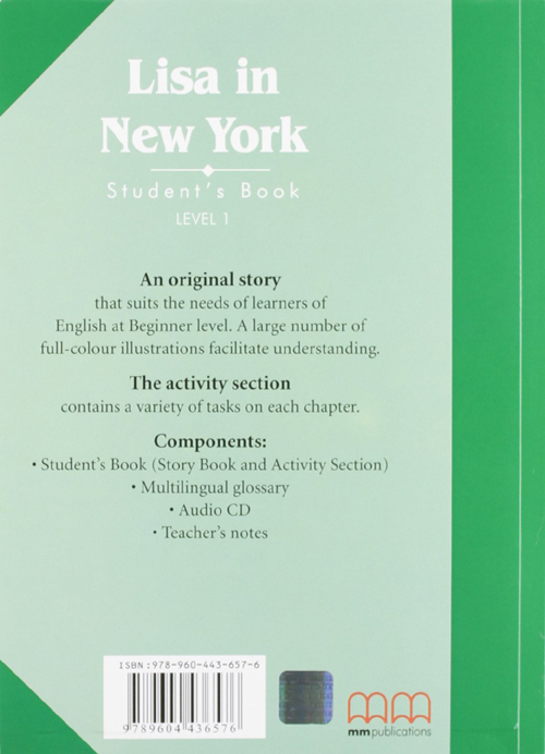 MM Publications: Truyện luyện đọc tiếng Anh theo trình độ - Lisa in New York (Student's Pack + CD)