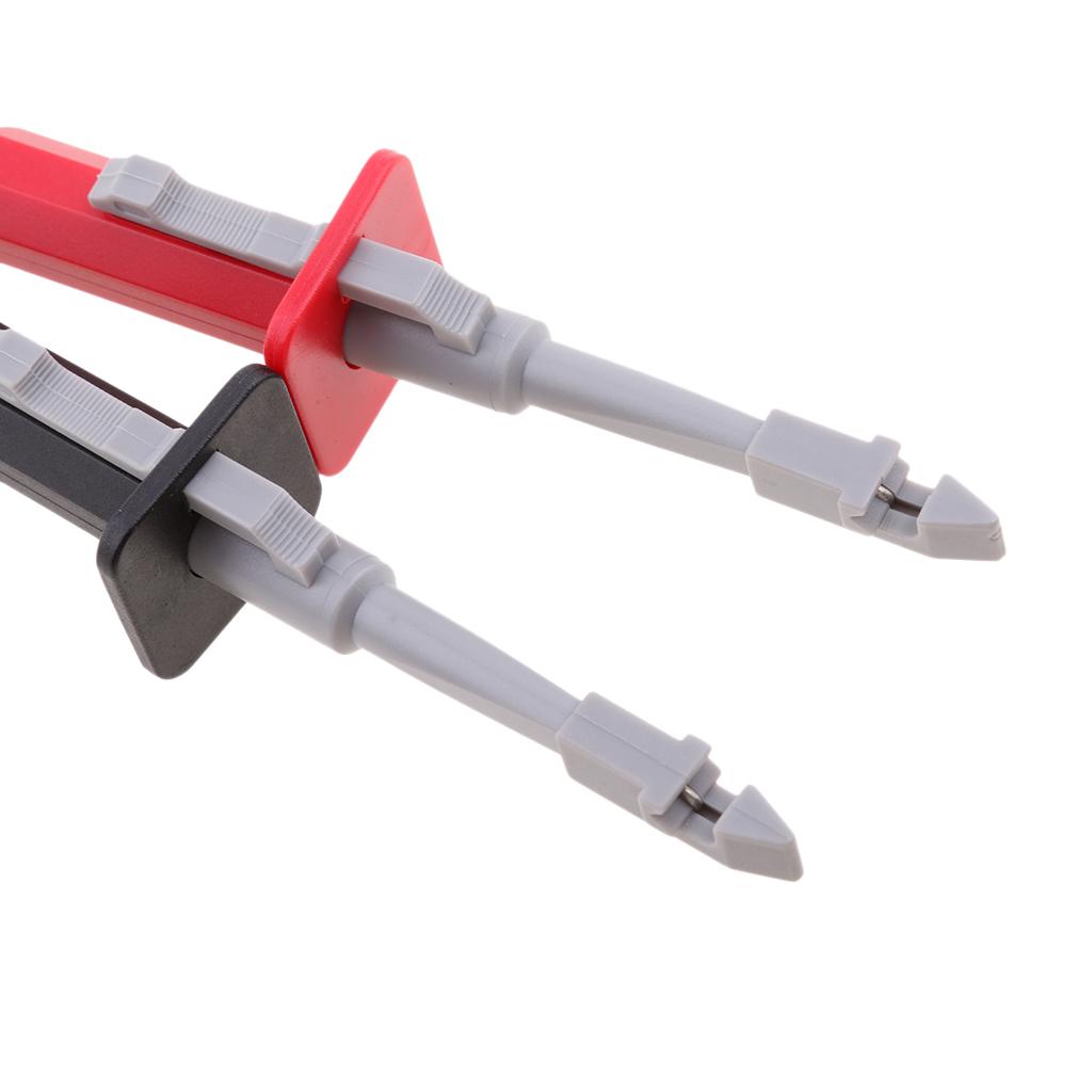 2 Pieces Piercing Test Clip Set Alligator Probes For Car Circuit Detection