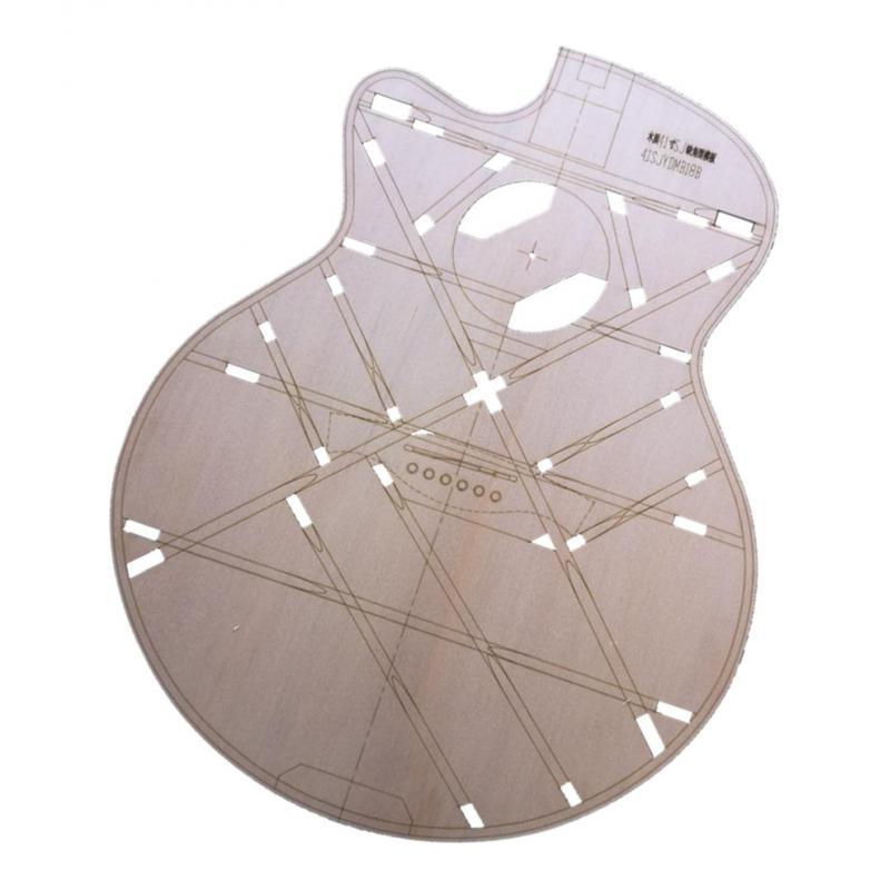 41 Inch Acoustic Guitar Body Template Wood